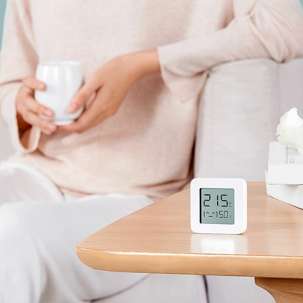 Trådlös Bluetooth-hygrometertermometer för anslutet hem, Starlight