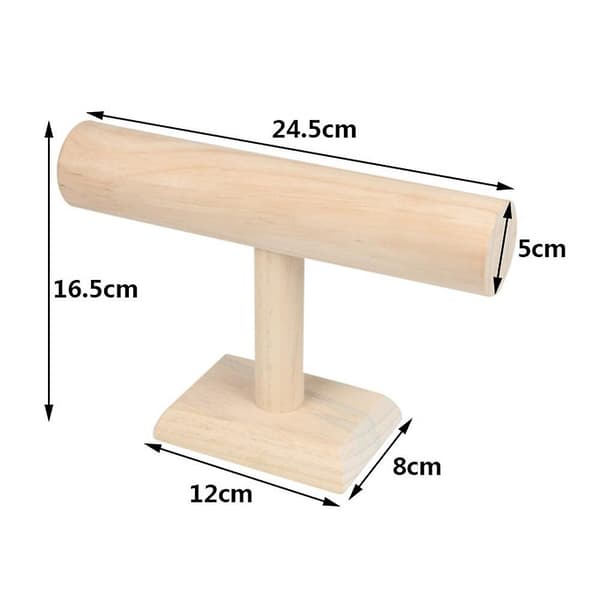 Træ Smykker Ur Organizer Display Stativ Armbånd Holder Display Stativ