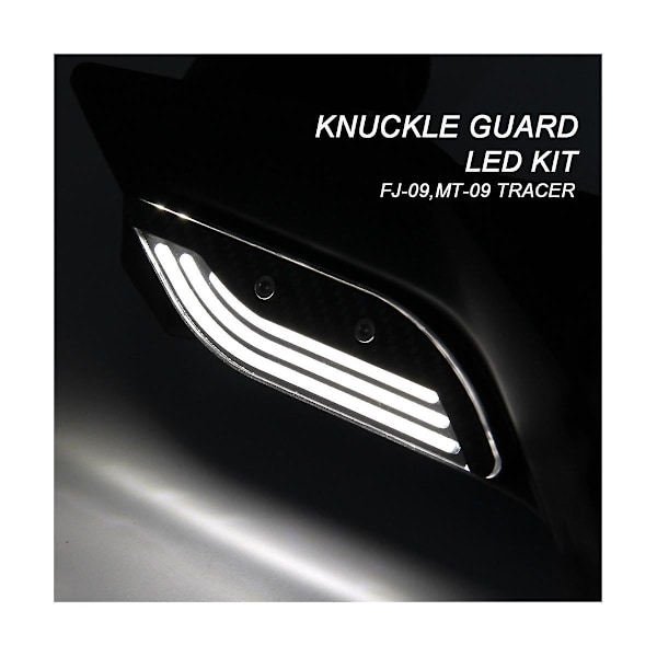 Dekorativa LED-lampor för motorcykelhandskydd Knuckle Guard LED-kit för Mt09 Tracer -09 Mt-09 Tracer 2014-