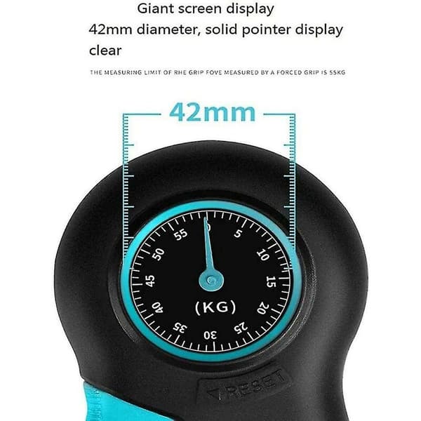 Bärbar handgreppsdynamometer, digital handgreppsstyrka förstärkare träningsmätning handledsstödjare,