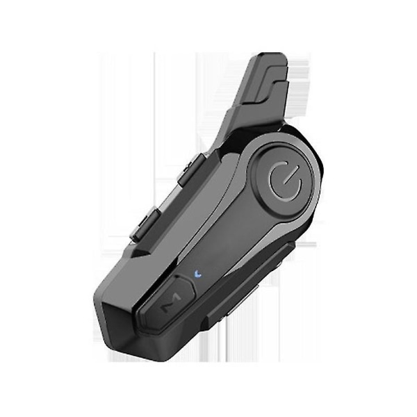 Motorcykel Bluetooth Headset Intercom med støjreduktionsfunktion (sort)