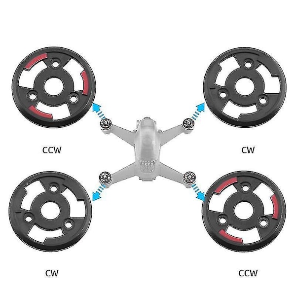 Dji Fpv Combo -potkurit moottorin alustan istukka Fpv eteenpäin potkuri + peruutuspotkuri moottoriasema poljin 2 paria Ofcw+ccw