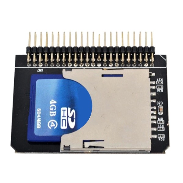 SD-kort till 2,5-tums Ide-adapter, SDHC/sdxc-minneskortkonverterare till bärbar dator