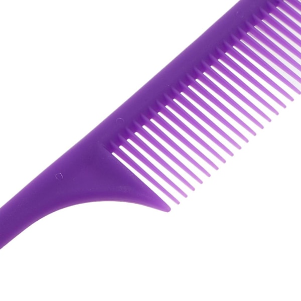 5x Hårkam Salonborste Styling Frisör Pin Tail Pin Plastkam Verktyg