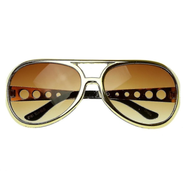 Lar Elvis Of Roll Tcb Aviator solbriller