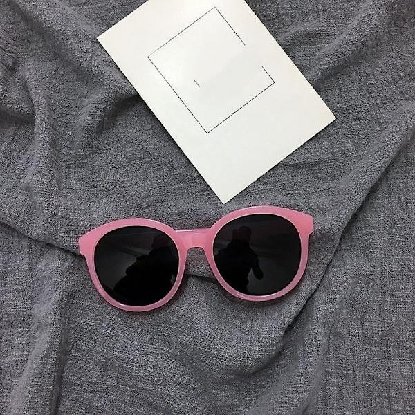 Unisex Retro Runda Tonade Solglasögon Män Kvinnor Mode Runda Solglasögon Runda Solglasögon Tjock Ram Söt Solglasögon För Kvinnor