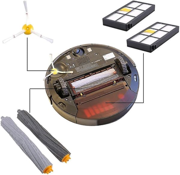 Borstbyte Kit Reservdelar Kompatibel Med Irobot Roomba Serie 800