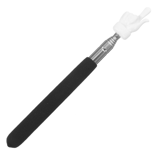 Whiteboard indicator stick handheld pointing stick reusable indicator stick reading indicator stick (black)