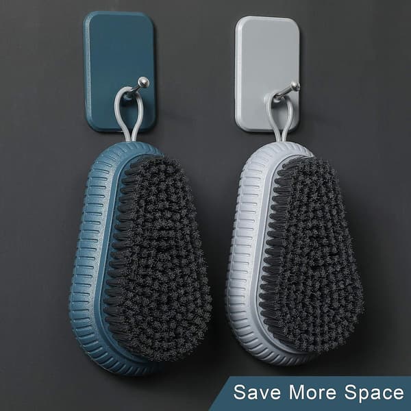 2 stk. skrubbebørster Multi-Purpose Soft Scrubbing Brush Set