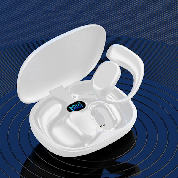 Trådlöst headset Benledande Bluetooth 5.3 headset Örontyp Bluetooth Motion FAN0406（Vit）