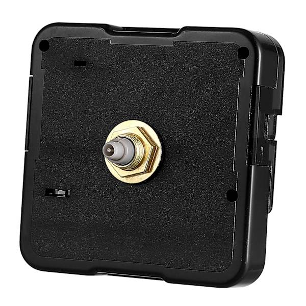 Quartz DIY Vægurs Bevægelsesmekanisme Batteridrevet DIY Reparationsdele Udskiftning Sort)