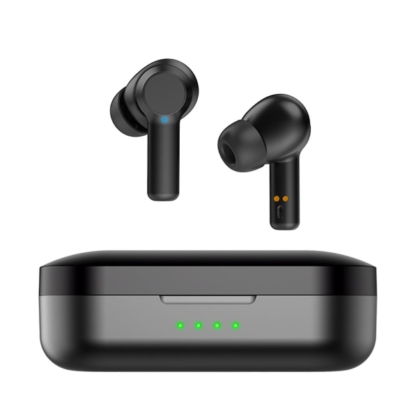 Bluetooth 5.0 trådlösa hörlurar Djupt basljud IPX6 hörlurar In-ear stereohörlurar 20240334（Svart）