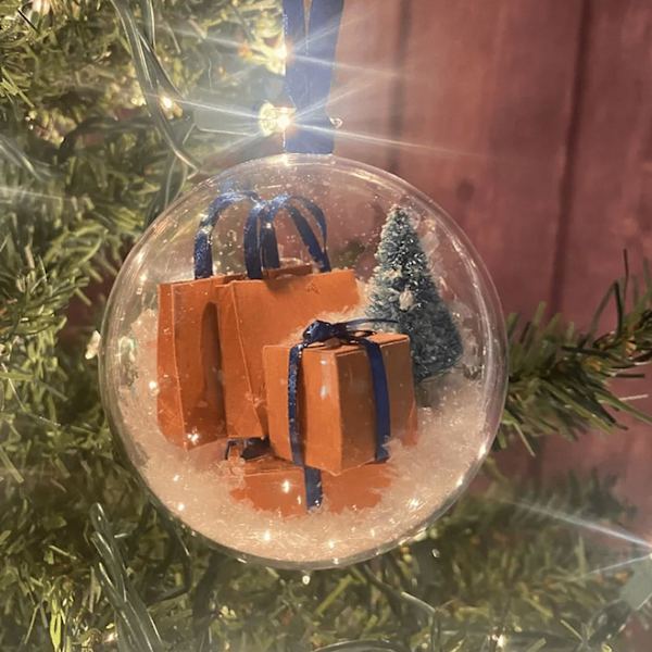 Amazon Ornament Pakke Mini Box Online Shopping Addict Sjov Julegave
