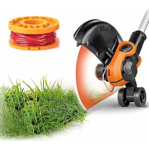 10' Worx Trimmer Ersättningsspolar, 9-Pack (8-Pack Trimmerlinor, 1 Trimmerlock)