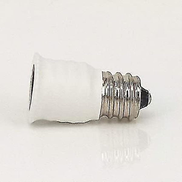 10 stk. E12-adapter E12 til E14 lampefatningsadapterkonverter, E12 til E14 lampefatningsadapter til glødelampe