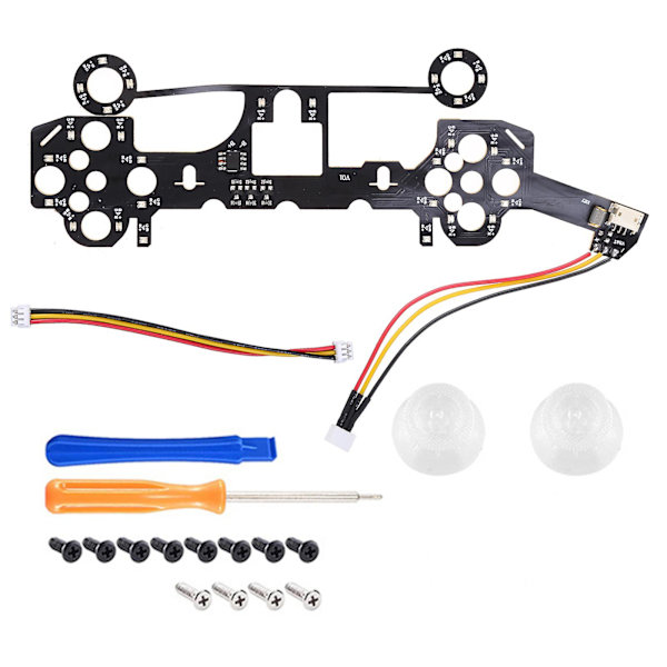 Luminated D-pad Miniatyrer Ansiktsknappar (dtf) Kit (Paket C)