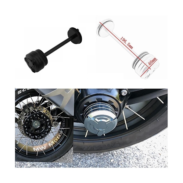 Bakre hjulaxelgaffelskyddskjutreglage navskydd för R1200gs R1250gs R1200 Gs S/st/rt Lc