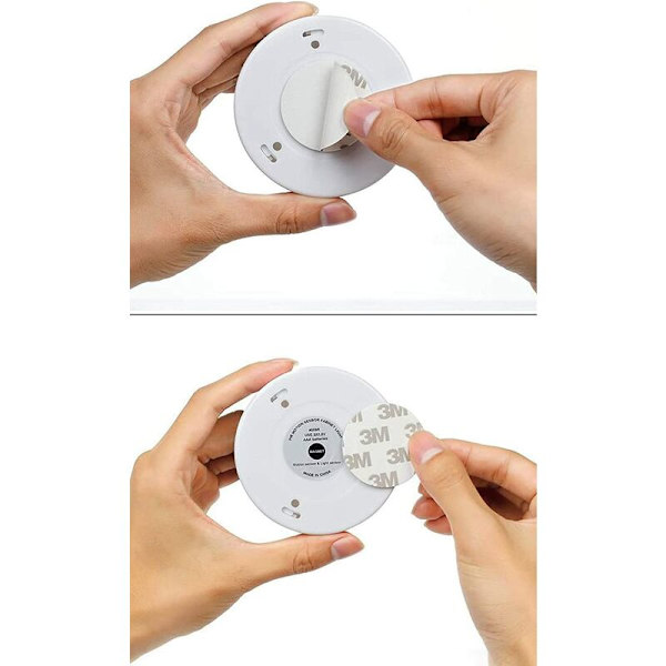 Set med LED-limlampor, LED-belysning med magnetbas (batteridriven)