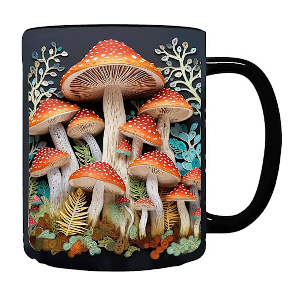 Magiske Svampe Krus med Magiske Svampe Te Kop Sjov Keramisk Kaffe Krus