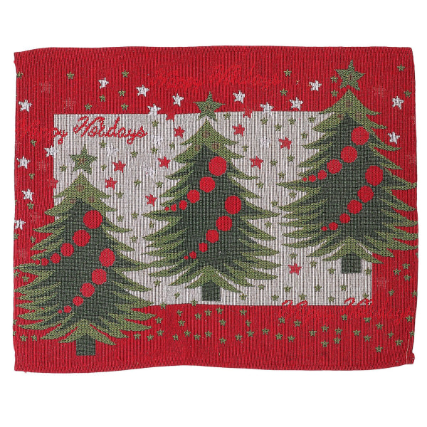 Christmas placemats Christmas table mats table decoration party dinner placemats (42X33X1CM, as shown in the picture)