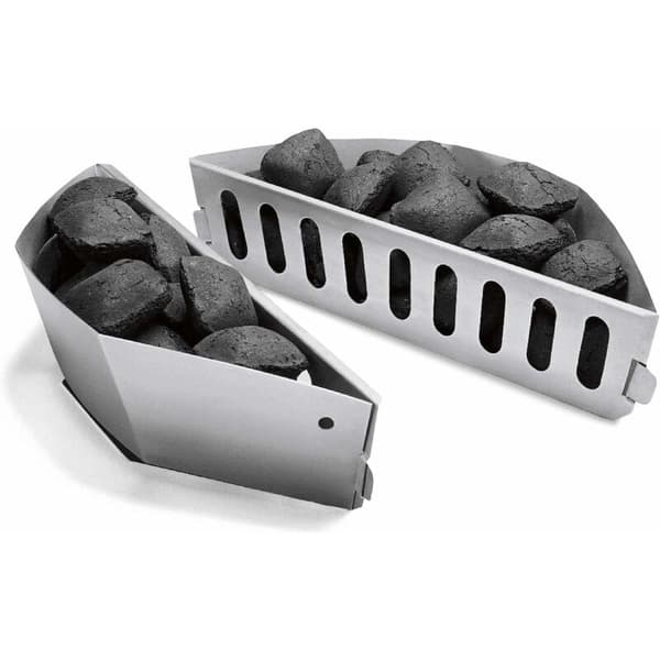 2PC Char-Basket Grillkolhållare för Kol
