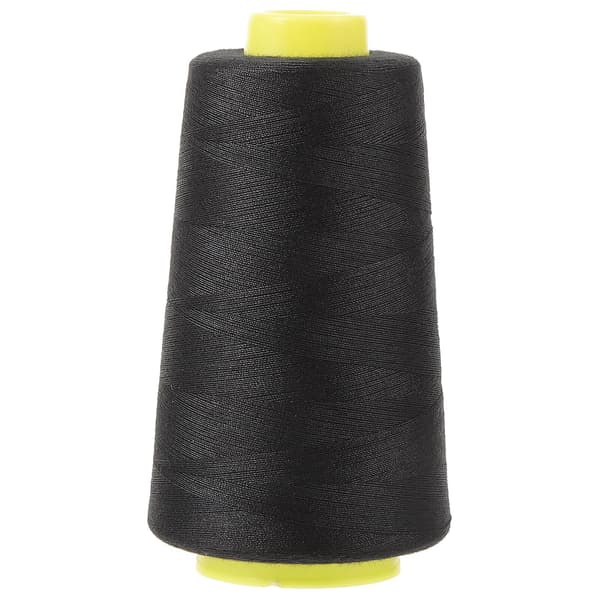 Kelaommel Polyester-ompelukone 40 sekuntia / 2 musta (musta)