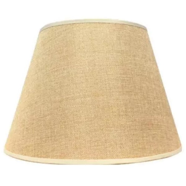 Bordlampe Lampeskærm Tilbehør E27 Nedre diameter 30 cm Gul（CreamyYellow）