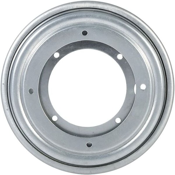 4 typer tunga roterande spärrar skivspelare rund form förzinkad Lazy Susan svängplatta (5,5\" silver)