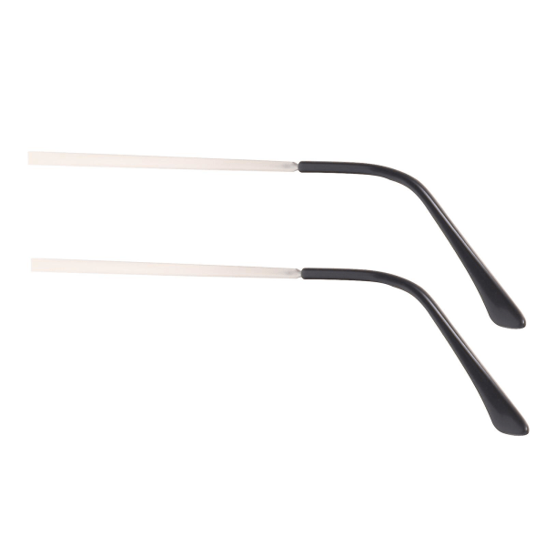 1 par erstatningsstenger for metallbriller Universalbrillestenger (14X3CM, sølv)