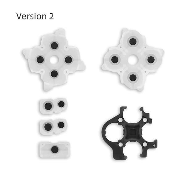 Ledande gummiknappar för PS5-kontroller