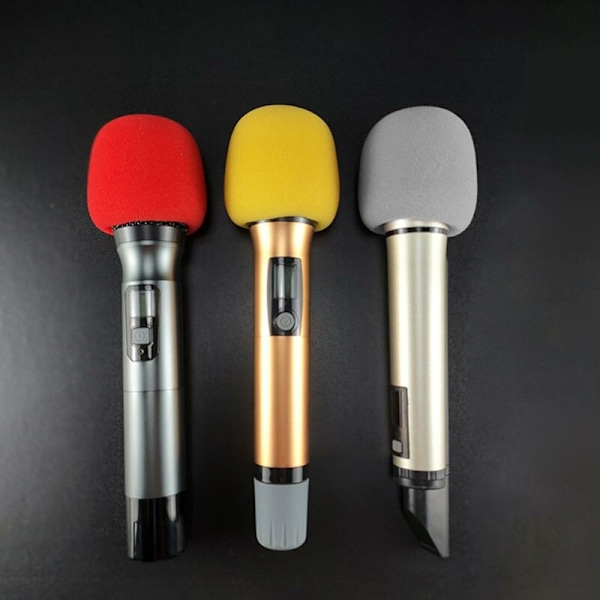 FlkwoH 10-pack tjockt skumvindskydd Mikrofon Scenmikrofon Set