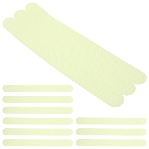 24 ark anti-slip trappetrin, selvlysende striber til trapper, reflekterende striber til trapper, anti-slip klistermærker (20X2X0.2CM, grøn)