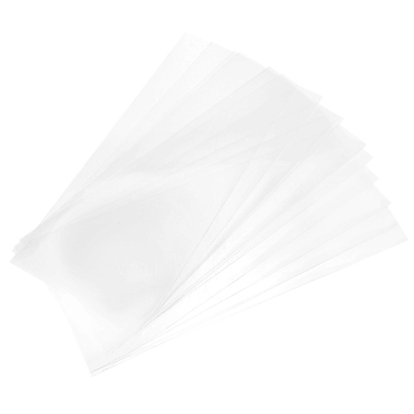 100 transparenta sedlar pengapåse sedelklämma minnespengapåse transparent)