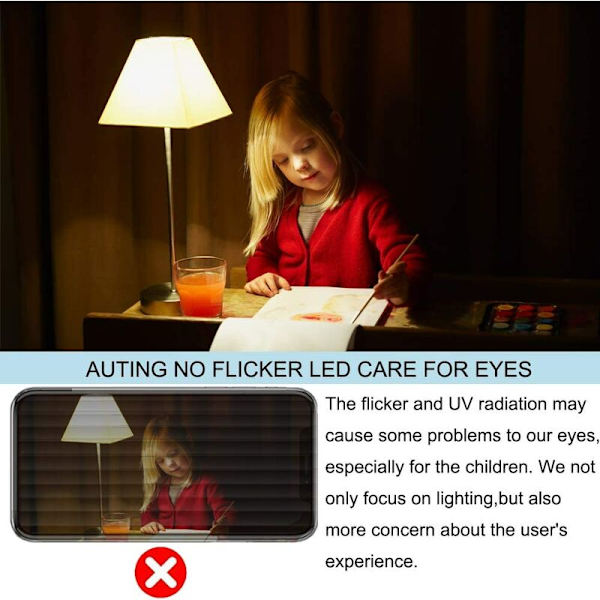 FlkwoH Led G4 Kall Vit 6000K, Auting G4 3W Ekvivalent 20W G4 Halogenlampa, Ej Dimbar, 10-pack [Energiklass F]