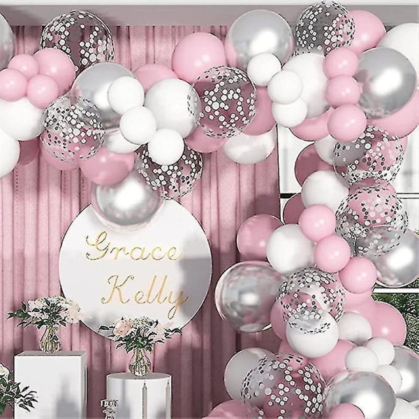 115 stycken set ballonger girlanger för dekoration Ins