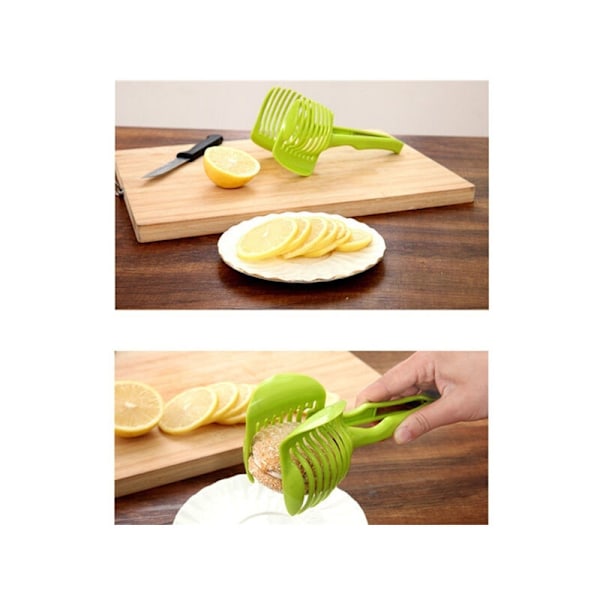1 st potatismat tomat lök citron grönsak frukt skärare ägg skal skärare hållare
