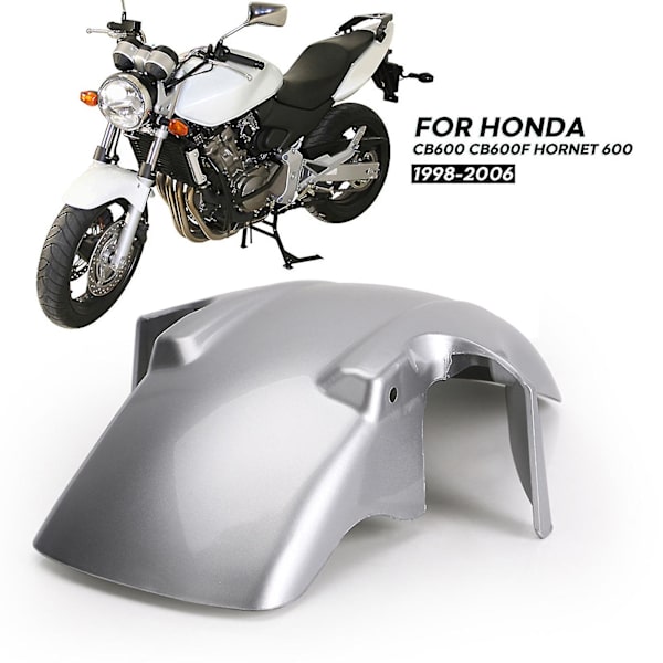 Stänkskydd för motorcykel, modifierad framskärm, för Honda Cb600f Hornet 600 1998-2006 (grå)