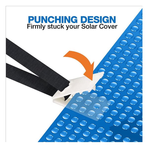 Pool Solar Cover Fixing Kit, Solar Cover Straps Kit