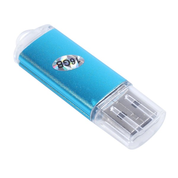 USB Memory Stick Flash Pen Drive U -levy Ps3 Ps4 PC-televisiolle Väri: sininen Kapasiteetti: 16gb (sininen)