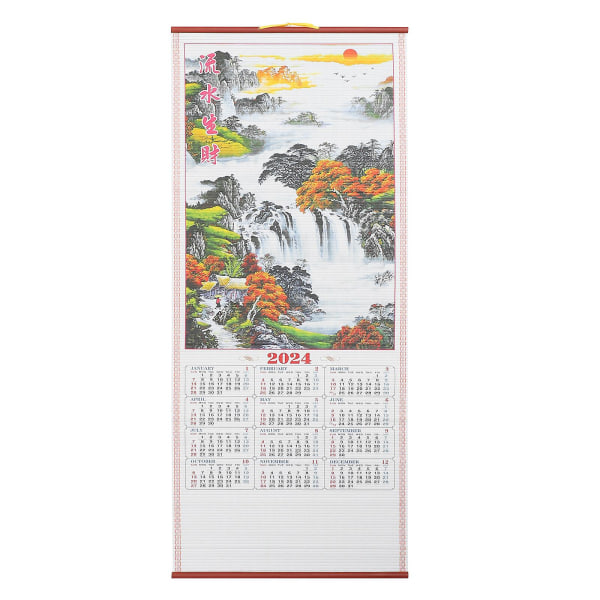 Vaakakuvaseinään ripustettava kalenteri kuukausikalenteri seinälle ripustettava päiväkalenteri (76,20X31,80X1,00cm, kuten kuvassa 2)