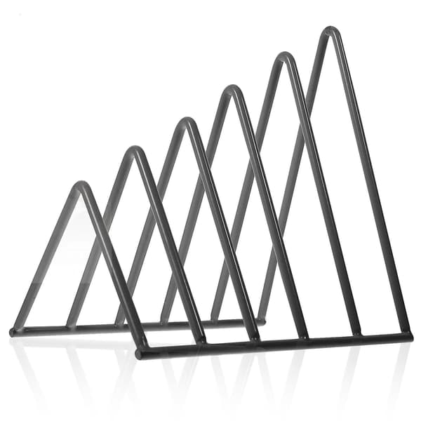 Aviskiosk, skrivebordsmagasinopbevaringsstativ, filstativ, skrivebordbogsdisplaystativ (14X13.5X9.5CM, sort)