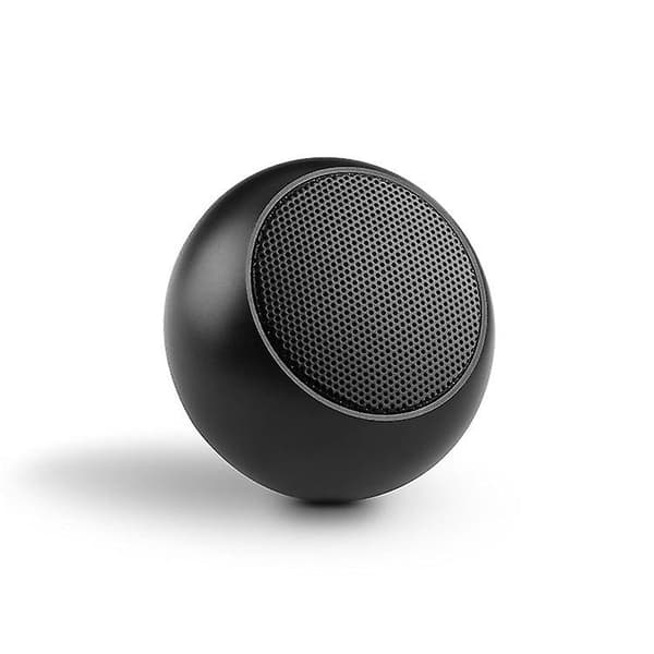 Trådlös bluetooth-högtalare mini stereo utomhus bärbar (Silvergrå)