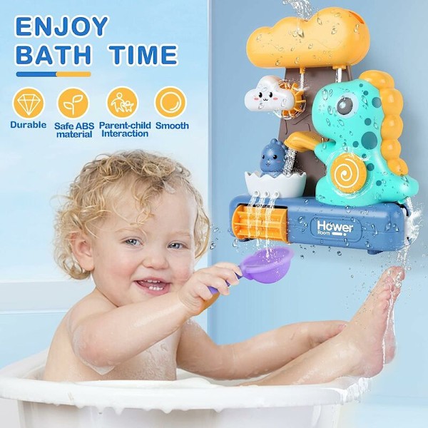 Badleksak 1-2 år gammal baby badleksak vattenleksak med sugkopp badleksak baby barn presenter