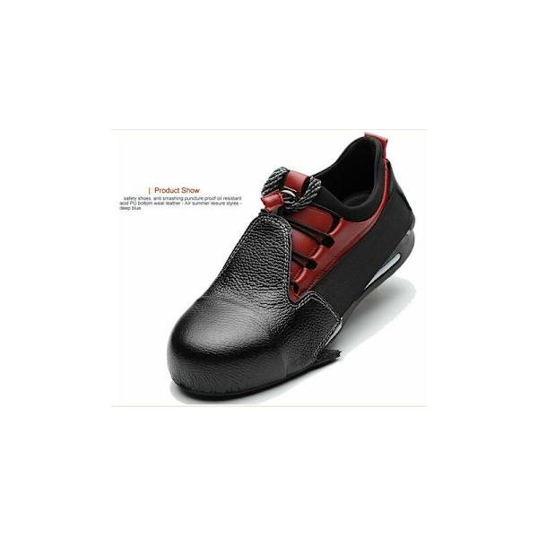 Unisex Anti-scratch Anti-slip Ståltåhätta Säkerhetsskoskydd Universal Skyddande Skoskydd (Svart,36-46)