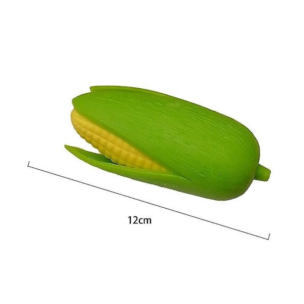 Exotisk skalad majs Squishy Simulation Kreativ majs Lala Le Venting Fruit Nypa Tricky Att Lindra Uttråkning Rolig Vent Leksak