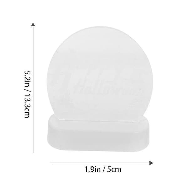 1 stk. Halloween 3D natlys til Halloween-gaver