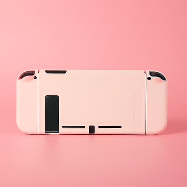 Pc-skydd Anti-fall-fodral Hölje Full Case Protector för Ns Switch-spelkonsol (Vit)