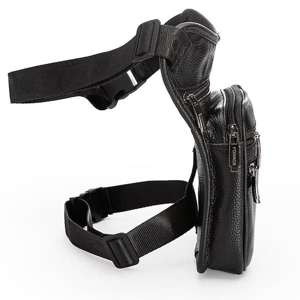 Utomhus sport läder retro cykelväska（Brun）