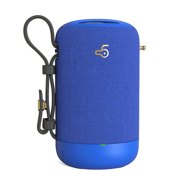 Trådlös bluetooth-högtalartelefon dator subwoofer bil (vit)