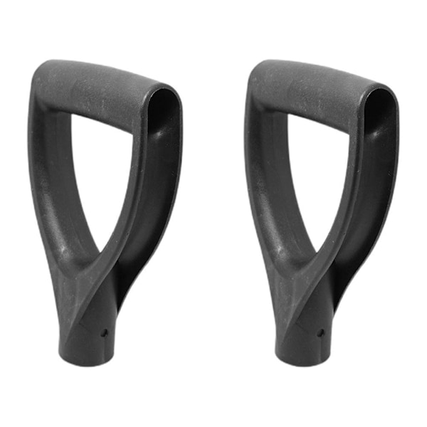 2-pakning plastskuffehåndtak bærbar grep graving riveverktøy (18X10.8CM, svart)